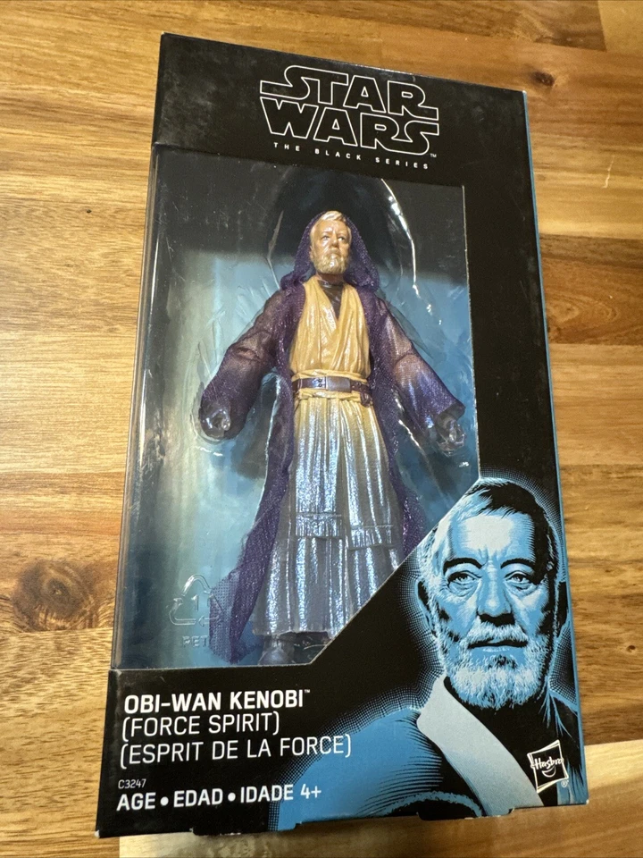Figura de acción Obi-Wan Kenobi Star Wars 2017 The Black Series (Force Spirit) nueva Foto 1 de 4