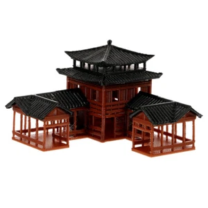 Miniature Pagoda Garden Statue for Japanese Zen Garden Decoration for Fish Tank - Picture 1 of 12
