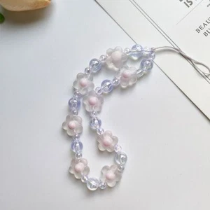 Laser Beads Mobile Phone Straps Hand Strap Hanging Rope Wrist Hand Lanyard - Zdjęcie 1 z 12