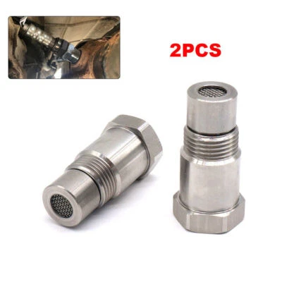2X Oxygen O2 Sensor Spacer Adapter Catalytic Converter Fix Check Engine Light - Image 1 of 4