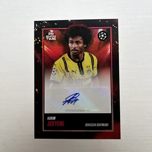 Karim Adeyemi - Borrussia Dortmund Topps Showtime 24-25 Auto 9/10 - Imagen 1 de 2