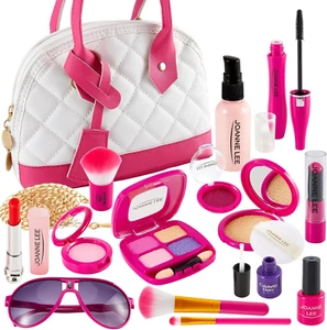 Kids Makeup Kit for Girls Pretend Play Beauty Set Fake Make up Toys with Cosmeti - Picture 1 of 12
