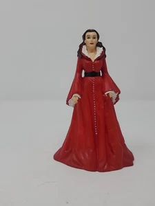 Gone With The Wind Red Robe Visions of Scarlett Bradford Exchange 4" Figurine - Picture 1 of 6