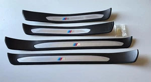 Door Sill Cover Protector Plate Set 4 pcs For BMW E60 M5 - Picture 1 of 5
