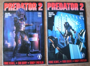 Predator 2 Movie Adaptation #1 & 2 lot Complete Set 1991 Trading Card Insert - Picture 1 of 11