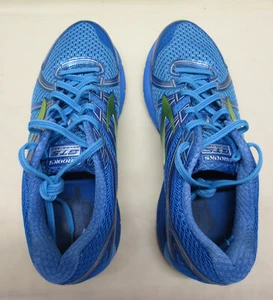 Brooks Adrenaline GTS 17 Women's 11.5 Azure Blue Lime Punch Shoes/Trainers - Picture 1 of 15