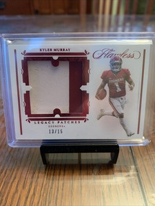 2021 Panini Flawless Collegiate Legacy Ruby 13/15 Kyler Murray #LP-15 Patch