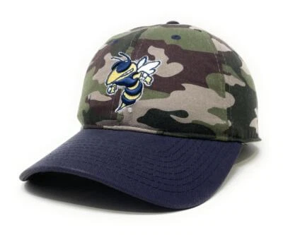 Georgia Tech GT Camo Hat Woodland Camo Two-Tone Cap - Image 1 of 4