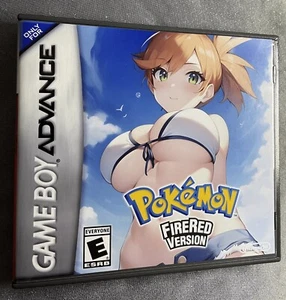Pokémon FireRed Game Boy Advance DS Game Case Custom Cover Art - NO GAME INC - Picture 1 of 3
