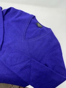 Charter Club Damen Pullover Pulli 100% Kaschmir Gr. S lila top - Bild 1 von 7