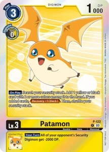 Patamon Foil - P-122 quasi nuovo - Digimon TCG - Foto 1 di 1