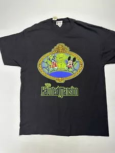 Vintage Disney The Haunted Mansion T-shirt Disneyland Mickey Mouse Rare Size XL - Picture 1 of 5