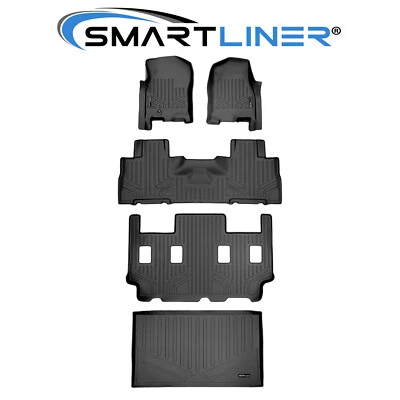 SMARTLINER Custom Fit Floor Mats Cargo Trunk Liner 2007-2010 Lincoln Navigator - Image 1 of 4