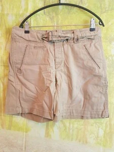 Ralph Lauren beige 100% cotton Shorts. UK women's size 4, size XS, W31 L8 - Picture 1 of 10