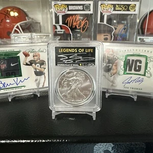 2021 (P) $1 Emergency Issue Silver Eagle PCGS MS70 Legends of Life Shaq O'Neal - Picture 1 of 3