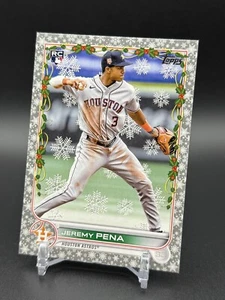 Topps Holiday Jeremy Pena 2022 novato metálico #HW129 Houston Astros - Imagen 1 de 1
