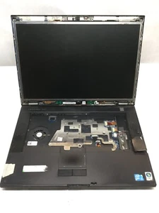 Dell Latitude E6500 Laptop 15" Intel Core 2 Duo- DAMAGED CASE -ME - Picture 1 of 8
