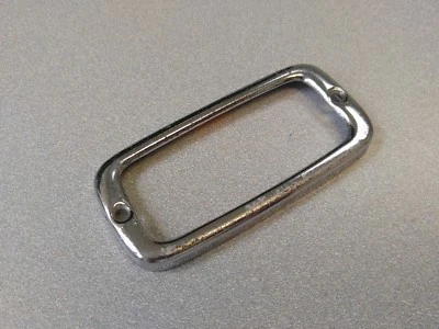 LUZ DE RESPALDO USADA ORIGINAL PORSCHE 356B 356C 356SC HELLA 62548 BISEL CROMADO 5 Foto 1 de 4