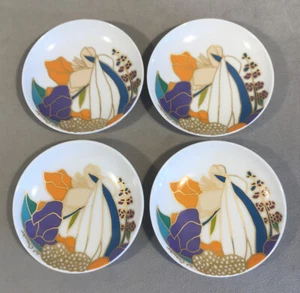 PV04704 Vintage Rosenthal Studio Line Wolf Bauer POP ART FLORAL - Posavasos (4 piezas) - Imagen 1 de 5