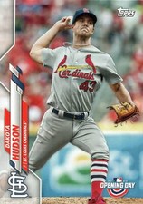 2020 Topps Opening Day # 45 Dakota Hudson St. Louis Cardinals