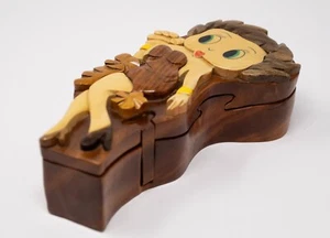 Betty Boop Vintage Holzpuzzle Schmuckkästchen - Bild 1 von 8