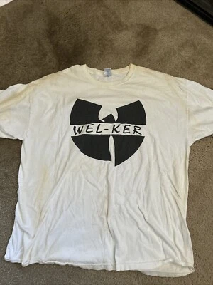 Camiseta Wes Welker Wu Tang Logo Novedad Taburete de Bar Deportes New England Patriots 2XL Foto 1 de 4