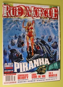 Rue Morgue Magazine #103 August 2010 Piranha Horror Art Roger Corman VF/NM - Bild 1 von 9