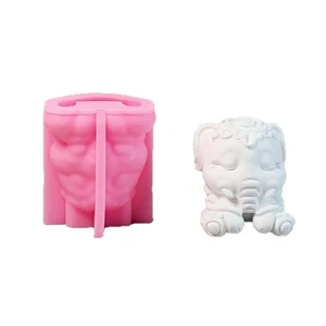 Elephant Silicone Mold Silicone Mold for Diys Home Decorations - Picture 1 of 8