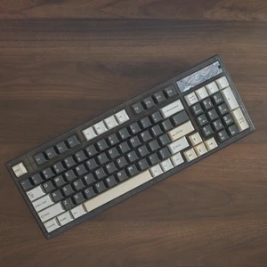Yunzii Keynovo IF98 98% Layout Mechanical Keyboard – Transparent Black - Afbeelding 1 van 6