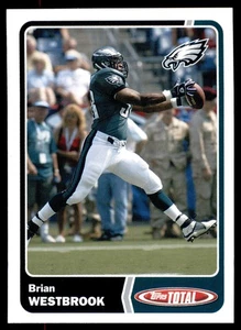 2003 Topps Total #24 Brian Westbrook Philadelphia Eagles - Picture 1 of 2