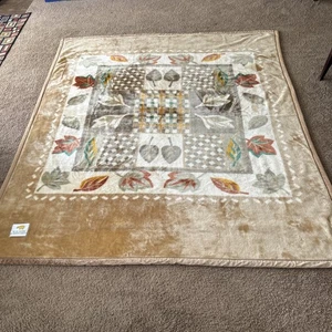 Ali Al- Ghanim Al- Dabbous Sons Co Blanket “Rare”Large Warm - Picture 1 of 3