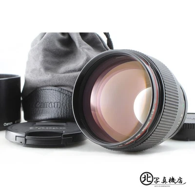 CLA'd [OPT MINT w/HOOD] Canon New FD NFD 85mm f1.2 L MF Lens for F-1 From JAPAN - Image 1 of 4
