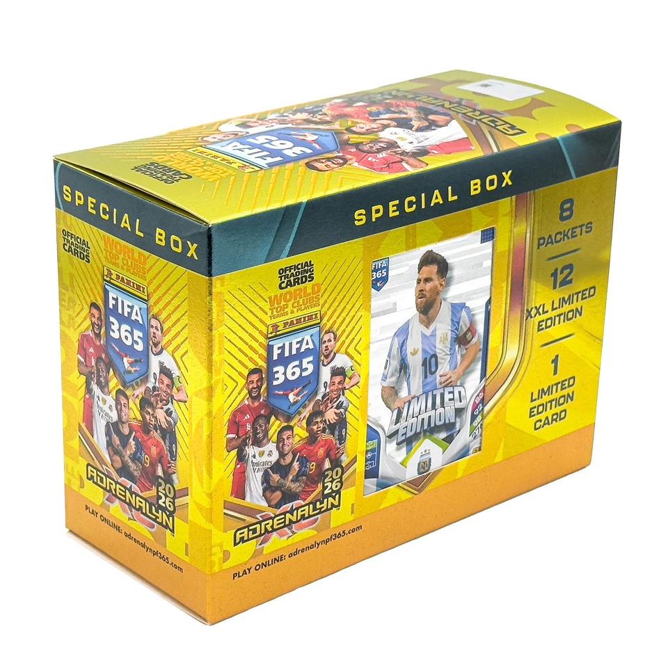 PANINI FIFA 365 Adrenalyn XL 2026 Cards 1 Special Box Road to FIFA World Cup 2026