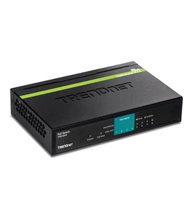 Nuevo en caja Trendnet TPE-S44 Red 8 Puertos 10/100 Mbps PoE Switch Ethernet 30W Alimentación - Imagen 1 de 1