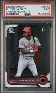 2022 Elly De La Cruz Bowman Chrome Prospects#BCP-50 (RC) 🌟👍 - Picture 1 of 2