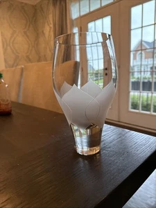 Rosenthal Studio Line Crystal Lotus Blossoms 9" Vase Bjorn Wiinblad Germany - Picture 1 of 3