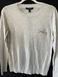 NWT Banana Republic LUCKY Lightweight Sweater SZ Med - Picture 1 of 6