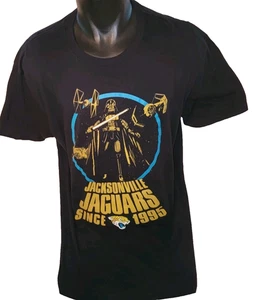 Jacksonville Jaguars Star Wars Darth Vader NFL T-Shirt Men's XL By Junk Food - Picture 1 of 9