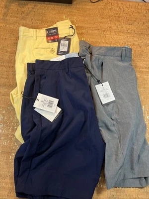 Lote de 3- Nuevos Con Etiquetas Pantalones Cortos Para Hombre Artículos En La Foto Es Lo Que Recibirás Nuevo Con Etiquetas Foto 1 de 4