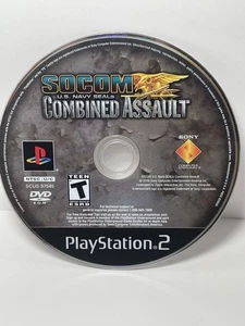 SOCOM U.S. Navy Seals: Combined Assault (PS2 PlayStation 2) Tested - Picture 1 of 6