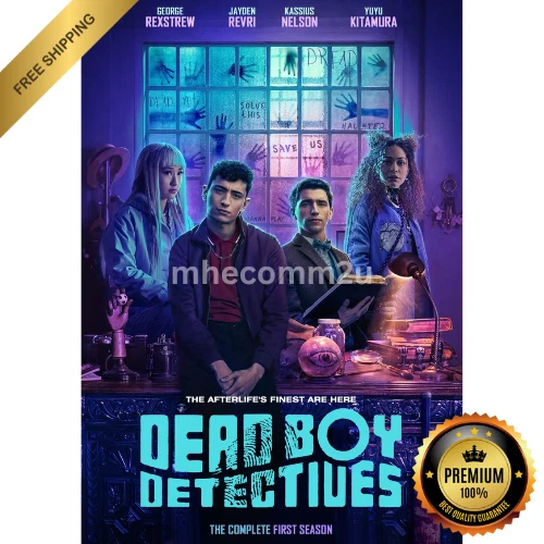 Dead Boy Detectives TV Series Season 1 2024 DVD Full HD Eng All Region Free Ship Foto 1 de 4