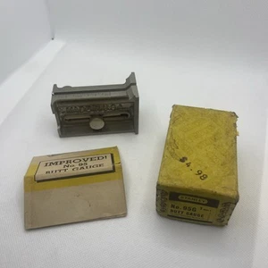 Vintage STANLEY No. 95G Butt Gauge Marking Tool In Box - Picture 1 of 6