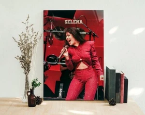 Selena Canvas Print, Music Wall Art, Best Gift - Picture 1 of 7