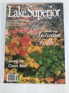 Lake Superior Magazine November 1996 “Autumn Falls” “Saving The Classic Boat” - Bild 1 von 2