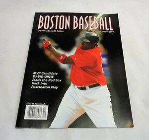 2004 ALDS Division Series Boston Baseball Red Sox Program Scorecard David Ortiz - Picture 1 of 1