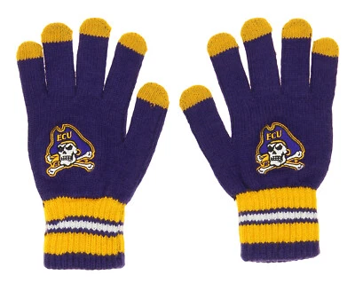 Luvas Outerstuff NCAA Youth (8-20) East Carolina Pirates tela sensível ao toque Go, sistema operacional - Imagem 1 de 2