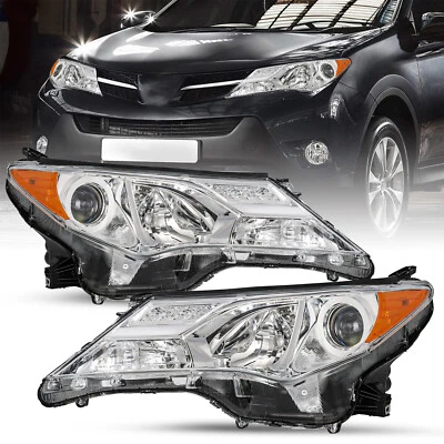Juego de pares de faros diestros+derechos para Toyota RAV4 RAV-4 2013 2014 2015 Foto 1 de 4