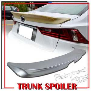 Fit For Lexus IS250 IS350 IS300h F-Sport T Rear Trunk Wing Spoiler ABS Painted - Picture 1 of 2
