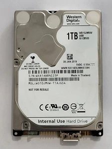 WD10JMVW-11AJGS4, 08 JAN 2019, Thailand, WXA, Western Digital 1Tb 2.5" Sata HDD - Foto 1 di 2