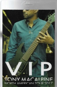 2017 Tour VIP Laminate * by Tony MacAlpine (2017) - Picture 1 of 2